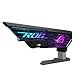 ASUS ROG Herculx Graphics Card Anti-Sag Holder Bracket (Solid Zinc Alloy Construction, Easy Toolless Installation, Included Spirit Level, Adjustable Height, Wide Compatibility, Aura Sync RGB)