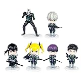 6点セット フィギュア Q版 人形 日比野カフカ 亜白ミナ 市川レノ 四ノ宮キコル 保科宗四郎 古橋伊春 鳴海弦 フィギュア モデル PVC樹脂製 塗装済み 完成品 コレクション 置物 可愛い 車飾り デスク (6点セット) [並行輸入品]