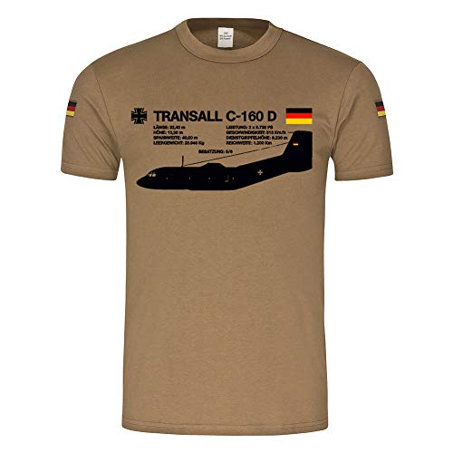 T-shirt Transall C-160 Armée Allemande Vert M : Le Confort Anti-Transpirant