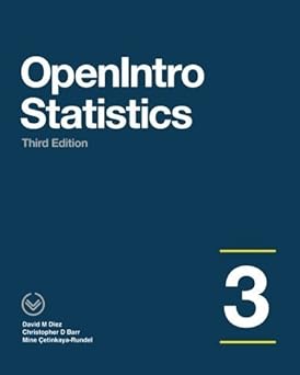 OpenIntro Statistics: Third Edition by David M Diez (2015-07-02)
