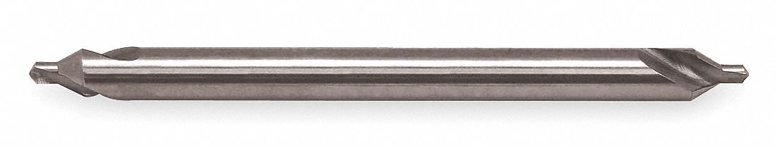 Drill/Countersink Bit, 60 Deg, 5x5 L, HSS