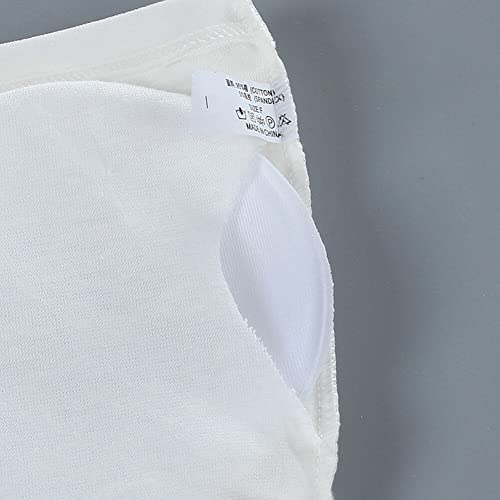 Girls Bandeau Bras, 4PCS/Set Cotton Soft Breathable Stretchy Seamless Strapless Bandeau with Removable Pads4