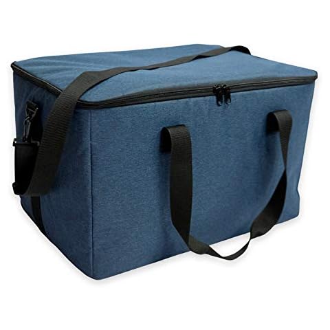 TIYASTUN® 58L Cool Cooler Bag Large, Thermos Cool Bag, Insulated Bag Food Delivery Bag, Pizza hot frozen food Delivery Bag, Extra Large Collapsible Leakproof for Picnic Camping Grocery Shopping Cover