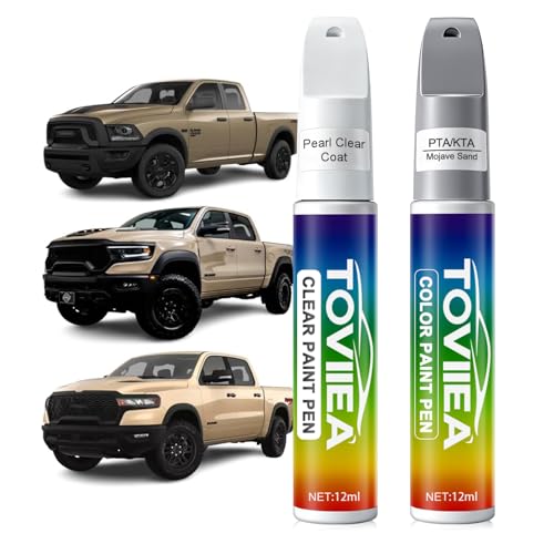 Toviiea Mojave Sand(PTA/KTA) Touch Up Paint for Dodge Ram