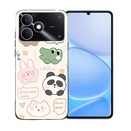 CongJiaLingXi�J�o�[�K�p ��Realme Note 80 (6.74")�A�_�炩���V���R�[���P�[�X�̏_��ȃo���p�[�h�Ռ�TPU�ی�?�̂���,LLM47