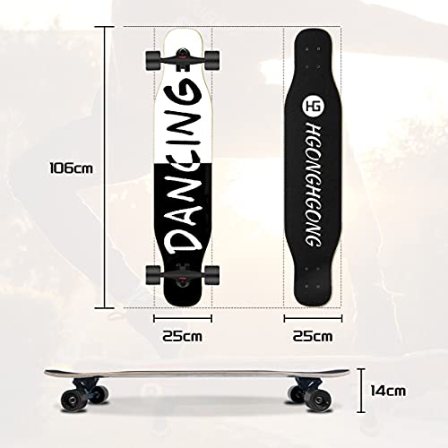 HG HGONG HGONG 42インチロングスケートボード