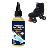 Skateboard Kugellager Schmiermittel | 100 ml tragbares, sanft schmierendes Gleitmittel - Öl zum Schmieren von Skateboard Kugellagern - Für Rollschuhe, Scooter, Outdoor, Park, Hof, Garten, Frauen Sowie
