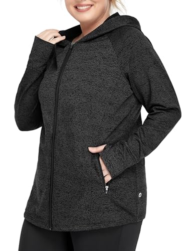 FOREYOND Plus Size Running Jacket