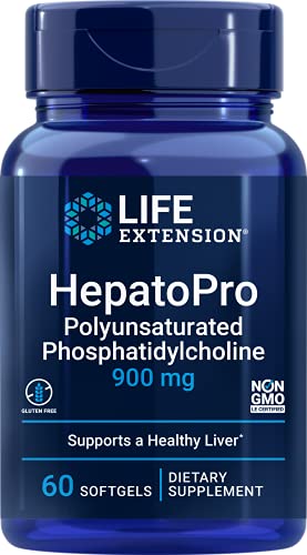 Preisvergleich Produktbild Life Extension HepatoPro Mehrfach ungesättigte Phosphatidylcholin, 900mg - 60 Kapseln