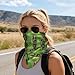 VAFZASC Fashion Paisley Bandana Green Tree Bearded Dragon Lizards, Unisex Headwrap for Hat Decoration & Outdoor