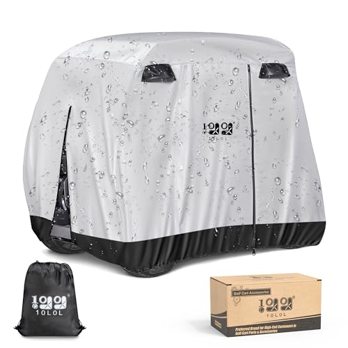 10L0L Universal Golf Cart Covers for Yamaha,Club Car, EZGO, Waterproof