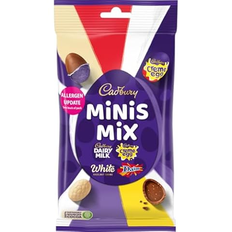 Cadbury Mini Mix Easter Egg Bag, 238 g Cover