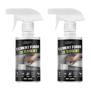 Twee Flessen Cement Schuim Reiniger Spray, Multifunctionele Schuim Reiniger Cement Scavenger Schuim Spray, Beste…
