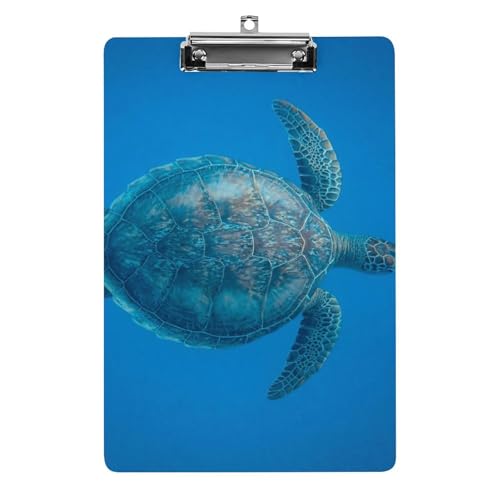 Tortue de mer presse-papiers rigide pour travailler debout en déplacement