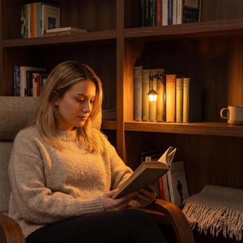 Luz nocturna LED para leer sin fatiga visual en dormitorios y escritorios 8