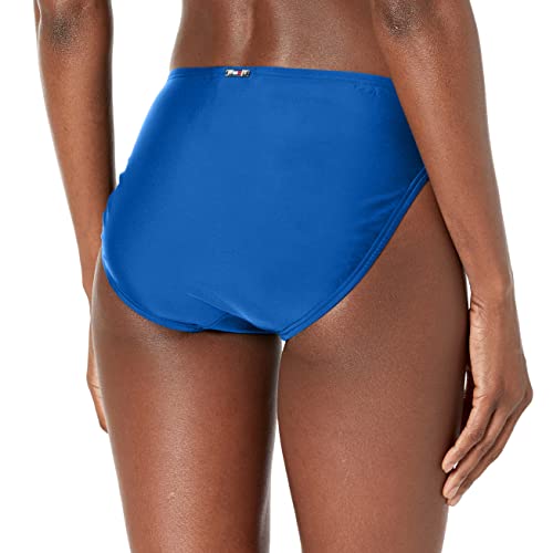Tommy Hilfiger Women's Standard Classic Bikini Bottom, Gulf Blue, Small #TOP1