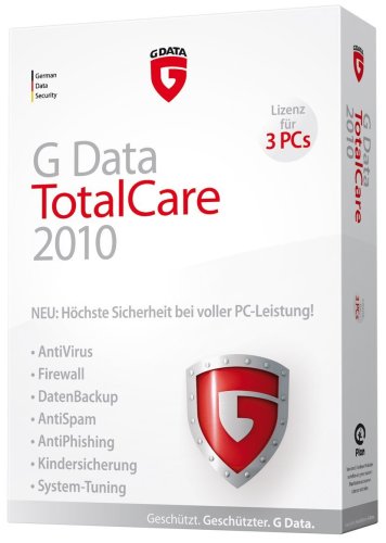 Preisvergleich Produktbild G Data TotalCare 2010 3PC