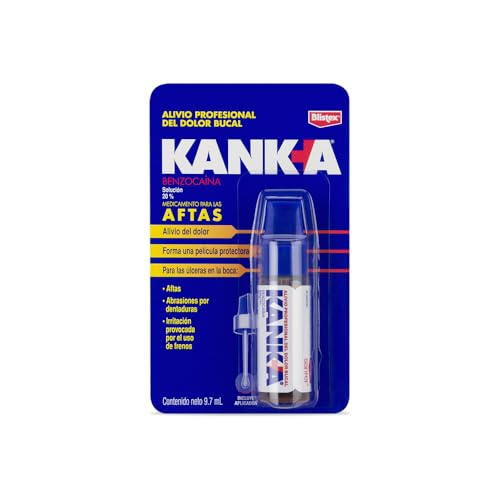 Cuidados E Higiene, Kitchen Kank-A solución pincel aplicador Benzocaína 20 grs.