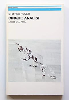 Paperback Cinque analisi. Il testo della poesia. [Italian] Book