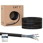 RedStar24 – RedStar24 50m Cat7 Erdkabel Verlegekabel Outdoor Lan Kabel U