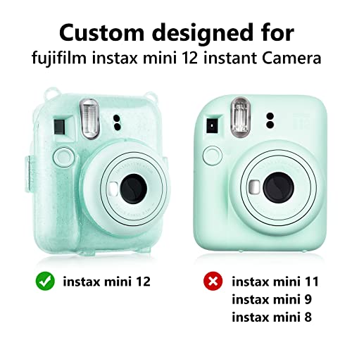 Funda transparente con brillo compatible con Instax Mini 12 miniatura 5