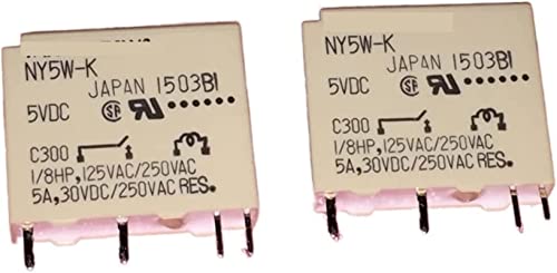 Relais NY5W-K 5V automatisme maison connectée et gestion éclairage 5A 4PIN