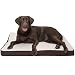 FurHaven Deluxe Orthopedic Pet Bed Mattress for Dogs and Cats, Espresso, Large