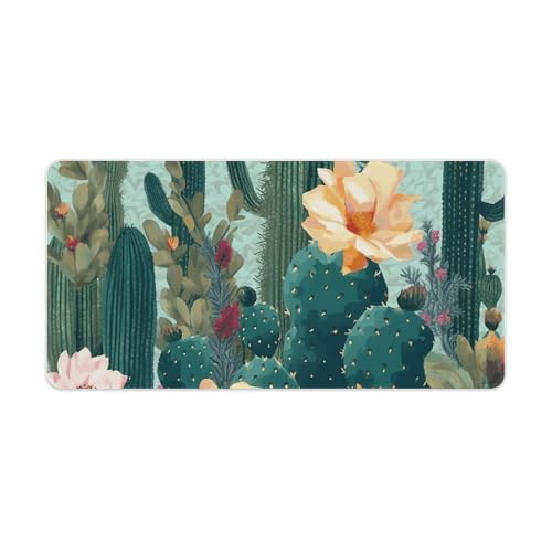 Tapis de souris de grande taille anti-glisse et lavable pour éliminer les taches de café