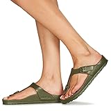 Birkenstock Classic Gizeh Eva, Unisex-Adult Thong Sandals, Green, 8.5 us - Image 2