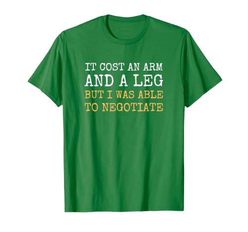 Arm Amputee for Legs, Funny Prosthetic Amputation for Men and Women T-Shirt, Men, Kelly Green, XX-Large