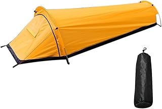 Ultraleichtes Campingzelt für 1 Person, wasserdichtes Outdoor-Zelt mit Aluminiumgestänge, atmungsaktives Mesh, kompaktes Rucksackzelt für Wandern und Trekking
