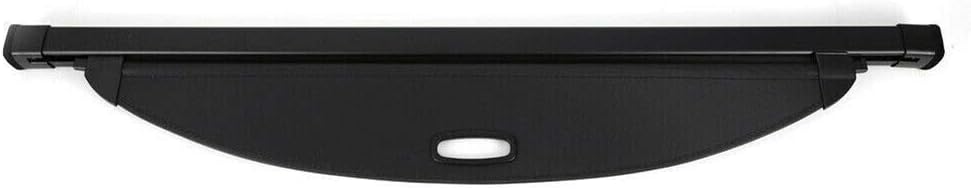 Car Rear Trunk Cargo Cover Shade Organizer Protector for Hyundai Santa Fe Sport 2015-2018, Black