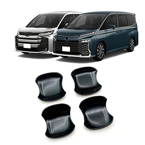 SWD-DG トヨタ ノア ヴォクシー アボウルカバートリム ガーニッシュ ドアプロテクター 外装パーツ 新型 Toyota Voxy Noah 90系 2022 ABS製 4P【ブラック/M】VO-05-BK/M