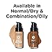 Revlon Liquid Foundation, ColorStay Face Makeup for Combination & Oily Skin, SPF 15, Medium-Full Coverage with Matte Finish, Cappuccino (410), 1.0 oz