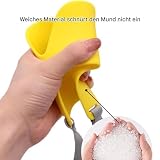 Maulkorb Für Hunde, Entenschnabel-Typ, Anti Biss Ente Mund Form Hund Mundabdeckungen Anti Rall Haustier Mund Set Anti-Bell- Und Anti-Fress-Maske, Silikon-Maulkorb Für Kleine Hunde