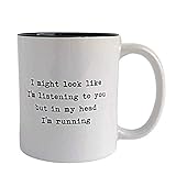 Worry Less Design Lustige Tasse mit Aufschrift 