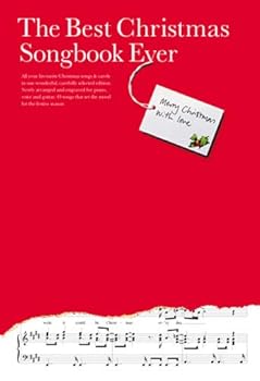 Paperback THE BEST CHRISTMAS SONGBOOK EVER (A5 FORMAT) PIANO, VOIX, GUITARE Book
