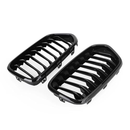 Grille de radiateur noire brillante style sport pour le pare-chocs BMW X2 F39