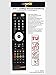 Produktbild HEITECH Universal Fernbedienung für 4 Geräte - 4in1 lernfähige Universalfernbedienung für Smart TV, DVD, SAT, AV Receiver UVM - Multifunktionsfernbedienung mit Lernfunktion & für alle Marken