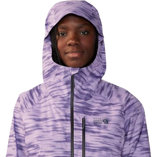 Veste Stretch Ozonic Mountain Hardwear femmes lila imperméable