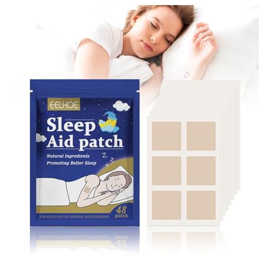aeaean 48 Piezas Sleep Patches，Parches Para El Sueño Profundo Para Adultos，Alivia La Tensión Muscular, La Fatiga Corporal Y La Ansiedad, Parche Para Ayudar A Dormir, Parche Para El Cuidado Del Cuerpo