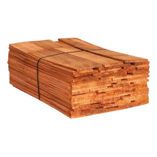 18" #1 Perfections Western Red Cedar Shingles – CERTI‑Grade, Clear Vertical Grain, Kiln Dried – Premium Cedar Siding & Roofing Shingles (USA Mill)