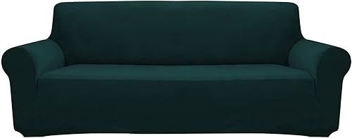 Fundas elásticas para sillón, funda gruesa y suave para sofá, funda de terciopelo y felpa para sofá, protector elástico de muebles de 1234 asientos