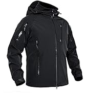 [KEFITEVD] ソフトシェルジャケット 撥水 裏フリース ウインドブレーカ Amazon | [KEFITEVD] ジャケット メンズ 秋冬 タクティカルジャケット