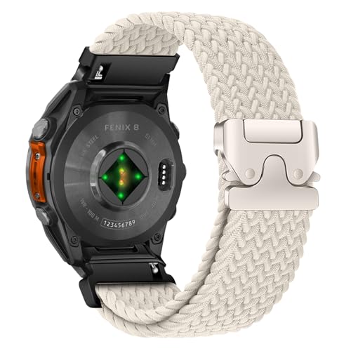 Correa trenzada de nylon para reloj Garmin QuickFit 26mm miniatura 1