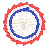 OKUMEYR 100 Piezas de Palillos de con Forma de Mini Banderines Palillos de Madera para Palillos de Frutas Postres Decoraciones para Fiestas