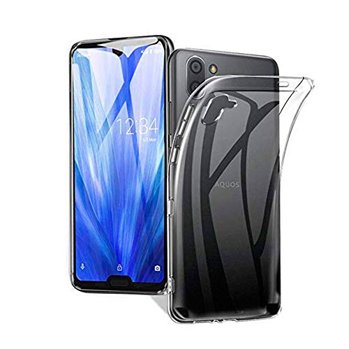 For AQUOS R3 SH-04L SHV44 ケース クリア TPU ケース カバー TPU 超薄型 ケース TPU ソフト For SH-04L ケース 透明 シリコン 透明 クリア ケース TPU ケース【Hcsxlcj】(R3)