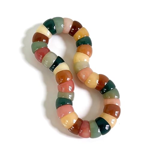 Image of Fidget Bracelet Bodhi Seed Bracelets Anxiety Fidget Bracelets Protection Healing Stretch Alleviate Anxiety Stress Protection Healing Bodhi Jewelry Gifts for Women Men