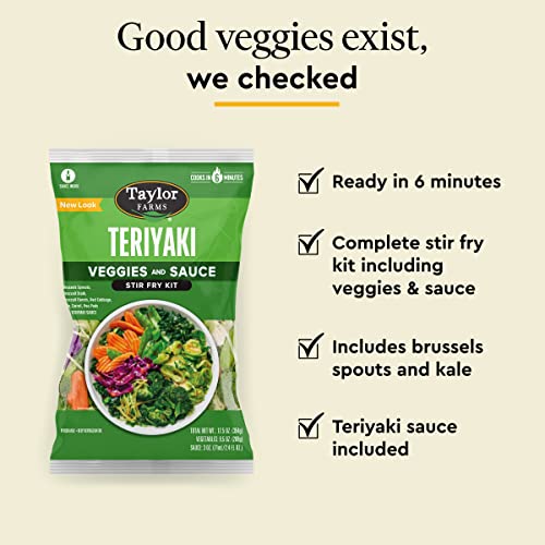 Taylor Farms Teriyaki Stir Fry Kit, 12.5 Oz #TOP3