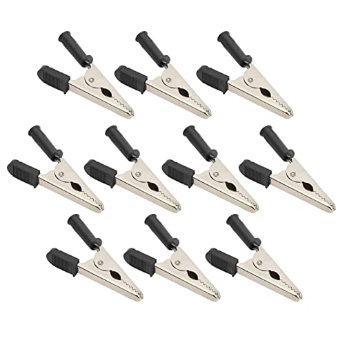 �N���b�v J.60047 10 �A�J���� 20mm �̐^�J�o�b�e���[�e�X�g�N�����v�A�����ԃg���b�N�o�b�e���[�[�d��p�d�C�e�X�g�N���b�v�A���d�� 30A �d�� 3000V�A�ϋv���̂���X�v�����O�e (��)